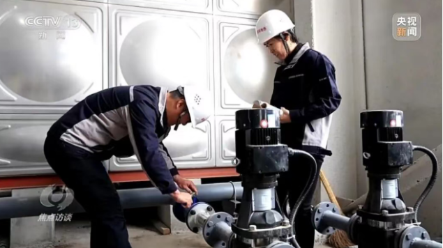 央視《焦點訪談》聚焦地?zé)崮芄┡?地大熱能